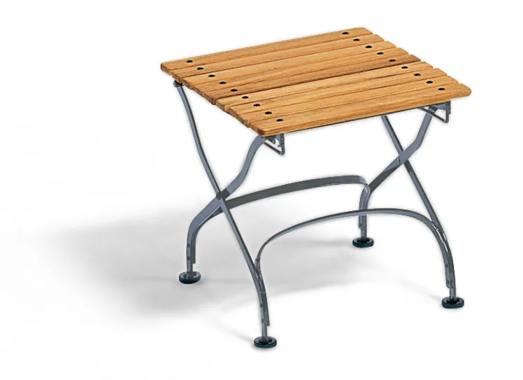 Hocker Weish�upl Classic Fu�auflage Teakholz